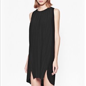 French Connection Pleated Polly Plains Shift Dress